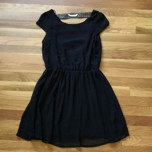 Black Accent Dress by Lefties (European Brand)